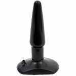 Klasyczny mały plug analny - Classic Butt Plug Small Czarny