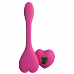 Kamasutra, Wibrator plus stymulator zdalne sterowanie - Kama Sutra Rhythm Natya Ultimate Couples Toys  Różowy
