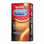 Prezerwatywy nielateksowe - Durex Real Feeling Condoms 10 szt