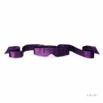 Lelo, Lelo Intima Silk Blindfold – Opaska na oczy jedwabna fioletowa