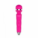 Hot Super Powerful Heating 7 Function Vibrator Silicone Waterproof USB Rechargeable Magic Wand Massager sex toys for woman