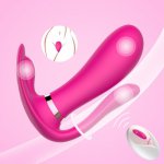 Fmale Vibrating Invisible Panties 10 Speed Wearable Dildo Vibrator Remote control Vibrating G-Spot Clitoris Stimulator Sex toy