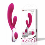 PrettyLove 12 Modes Rechargeable Waterproof Voice Control G-Spot Vibrators for Women,Adult Sex Toys Sex Products