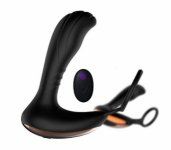 Wireless Remote Control Prostate Massager USB Rechargable Strapon Anal Vibrator Sex Toys for Men Anal Plugs Products