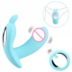 Wearable Butterfly Dildo Vibrator Wireless Remote Control Sex Toys for Women Masturbator Clitoris Stimulator Adult Vibrator Puss
