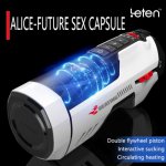 New Fully Automatic telescopic Erotic Male Masturbator Cup With Female Sex Moaning Real Vagina Sucking Vibrator Sex Toys For Man