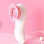 G Spot Vibrator Dildo Simulation Fun Tongue Electric Female Masturbation Jumping Clitoral Stimulate Wholesale Dropshipping A65
