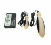 Female Medical Themed Electro Anal Plug Sex Toys Electric Shock Pulse Therapy Massager Orgasm Masturbation Silicone Butt Plug