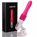 Thrusting dildos vibrator for women 3 speed 10 mode automatic retractable pumping suction cup g spot dildo sex toys Sex machine.