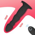 10 Speed Anal Vibrator Butt Plug Wireless Remote Control USB Rechargeable Male Prostate Massager Adult Sex Toys for Men Sex Shop