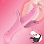 Tongue Vibrator For Women Clitoris Stimulator USB Reachargeable Oral G Spot Vibrating Massager Anal Sex Toys For Adult Sex Shop