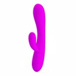 G-Spot Waterproof ilicone Clitoris Vagina Stimulator Massager Rechargeable Dildo Vibrator Adult Sex Toys