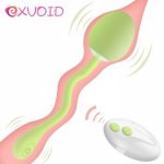 EXVOID Smart Kegel Ball Vibrator Vagina Tighten Exercise Sex Toys for Women Ben Wa Ball Trainer Egg Vibrator G-spot Massager