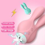 Electric Shock Pulse Vibrator Clitoris Stimulator Vagina Massager G spot Vibrating Egg Female Masturbator Sex Toys For Woman