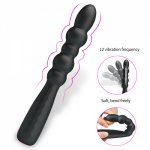 Wand Anal Beads Vibrators For Women Buttplug Prostate Massager Vibrate Butt Plug For Men Women Erotic Anal Toys For Couples