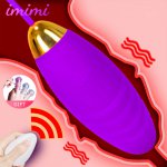 Wireless Remote Vibrator Adult Toy for Couples Dildo G Spot Clitoris Stimulate Masturbator Love Eggs Vibrator for Women Sex Shop