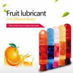 80ML Fruit Flavor Water Souble Anal Lube Sexual Lubricant For Sex Vibrator Gel Vagina Oil Adult Grease Orgasm Dick Oral Sex Shop
