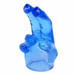G-Spot Stimulator AV Head Finger Vibrator Accessories Magic Wand Attachment Clitoris Stimulation Adult Sex Toy For Women