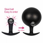 Silicone Inflatable Butt plug Anal Toys for Woman Expandable Vaginal Anal Dilator Large Pump Dildo Sex Balls Toy For Adult Men