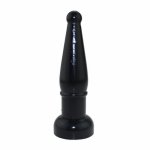 6 Inch Black Butt Plug for Beginner Erotic Toys Silicone Anal Plug Adult Products Anal Sex Toys for Men Women Prostate Massager