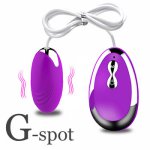 20 Frequency Vibrating Bullet Soft Silicone Jumping Eggs Sex Toy Powerful Clitoris Vibrator Climax Stimulator Vagina Kegel ball