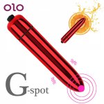 OLO Single Speed Portable G-spot Clitoris Stimulator Climax Massager Mini Bullet Vibrator AV Stick Sex Shop Sex Toys for Women