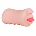 Male Masturbator Artificial Mouth Vagina Realistic Pussy Oral Sex Toy Adult Blowjob Erotic Toy for Men Drop Shipping