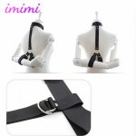 Erotic Toys Bondage Harness SM Sexy Wrist Cuffs Halter Neck Restraints Handcuffs Role Play Tools for Couples Fetish Slave Games