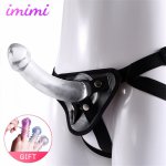 Strap on Dildo for Women Butt Plug Anal Sex Toys for Adult Strapon Realistic Dildo Suction Cup Sex Product Strapless Lesbian Toy