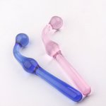 Anal Plug Beginner Glass Translucent Butt Massager for Men Women Sexy Vaginal Stimulation Adult Sex Toy