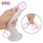 OLO Erotic Realistic Dildo Super Soft Dildo Sex Toys for Woman Female Masturbation Adult Products Simulation Fake Penis