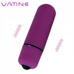 VATINE Mini Bullet Vibrator Adult Sex Toys for Women Clitoris Stimulator G-spot Sex Products AV Stick Dildo Vibrator