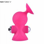 Zerosky, Zerosky Silicone Vibrator Nipple Massager clitoris stimulator Breast Nipple Sucker Breast Pump Sex Toys for Women