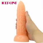 Simulated bitter gourd dildo suction cup dildo males artificial penis Couple sex toys sex toys adult products Masturbation penis