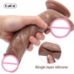 GaGu Big Soft Silicone Dildo Realistic Big Penis Dick Suction Cup Masturbator Erotic Anal Vagina G-spot Adult Sex Toys for Woman