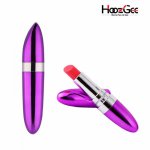 HoozGee Mini Lipsticks Vibrator Secret Bullet Vibrator G-spot Clitoris Stimulator Massager for Women Sex Toy Maturbator Products