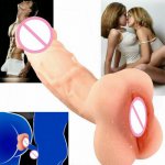 Men Masturbator Vagina Penis Enlarger Sleeve Pussy Fake Ass Men Masturbator Women Real Dildo for Couples gay Sex Toys