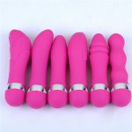 Silicone Dildo Vibrator For Woman Clitoral Stimulator Products 6AV Stick Speed Adjustable G-Spot Massager Vibrators Sex Products
