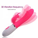 30 Frequency Rabbit Dildo Female Vibrators G Spot Vaginal Massager Clitoris Stimulation Masturbator Erotic Sex Toys For Women