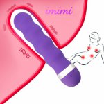 Silicone Anal Vibrator Sex Toys For Women AV Stick Screw Thread Vagina Massager Vibrators for Women G-spot Clitoris Stimulator