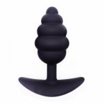 S/M/L Silicone Butt Anal Plugs Unisex Sex Anus Beads Stopper Adult Toys Anal Trainer Prostate Massager Gay Lesbian Sex Products