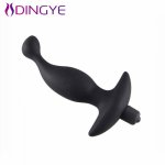 Dingye 2015 New 10 Speed Anal Massager Vibrating Large Butt Plugs Black  Anal Toy
