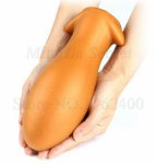 2020 New Super Soft Vagina Anal Dildo Silicone Huge Butt Plug Anal Beads Anus Dilator Erotic Sex Toy For Women Man Masturbation