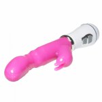 Vibrator rabbit Powerful dildo penis Anal Plug triple Vibrator Sex Toys g spot Masturbation brush massager Products For Women
