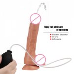 Real Penis Ejaculation Dildo Spray Water Artificial Cock Penis Realistic Dildos With Suction Cup Sex Toys For Women Masturbator