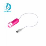 Small Dildo Bullet Vibrator Sex Toys for Women Multi-Speed USB Jump Egg Power Vibration For Clitoris Vagina Stimulator