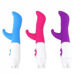 3 Colors Available 10 Vibration Frequency Female Clitoris Pussy Vaginal G-spot Vibration Silicone Waterproof Erotic Women Toys.