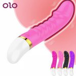 OLO Dildo Vibrator G-spot Massager Female Masturbator Vagina Clitoris Stimulator 12 Speed Sex Toys For Women Adult Products