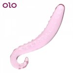 OLO Crystal Glass Dildo Gay Hippocampus Fake Penis Female Masturbator Masturbation Adult Products Adult Sex Toys for Women