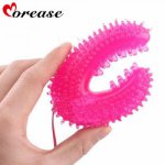 Morease, Morease 1pc Sea Cucumber Powerful Mini G-Spot Vibrator Clitoris Stimulator Vibrating Egg Sex Toys for Woman Adult Sex Products